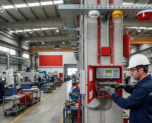Fabrika Yangın Alarm Sistemleri