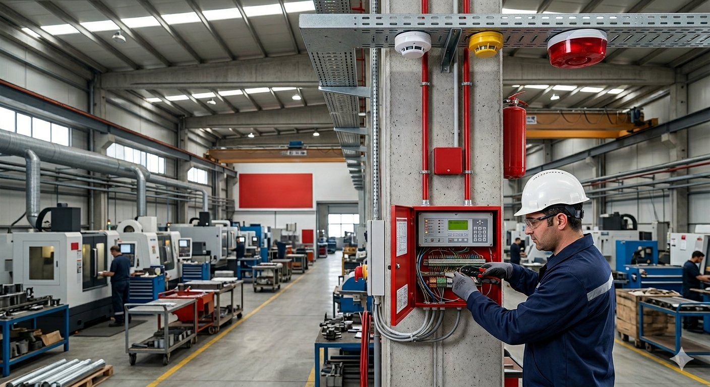 Fabrika Yangın Alarm Sistemleri